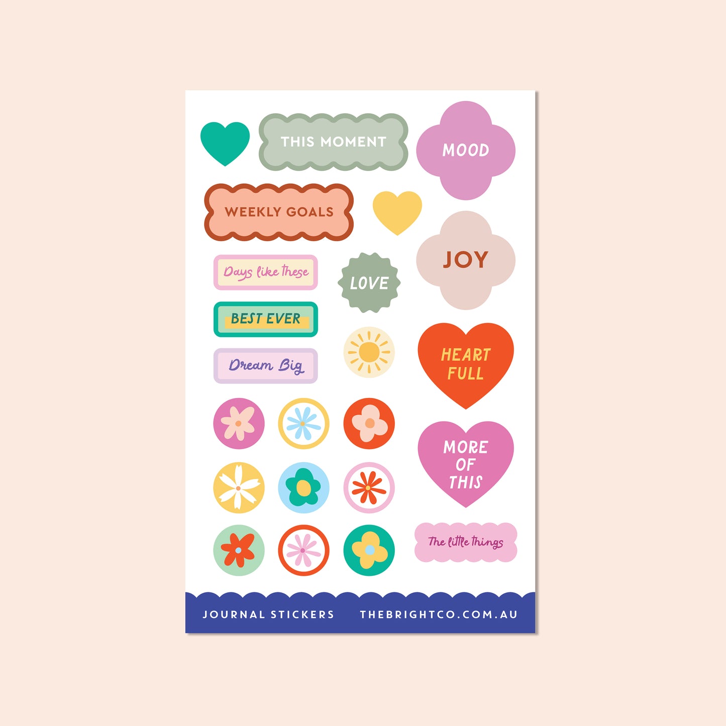 Journal Sticker Sheet