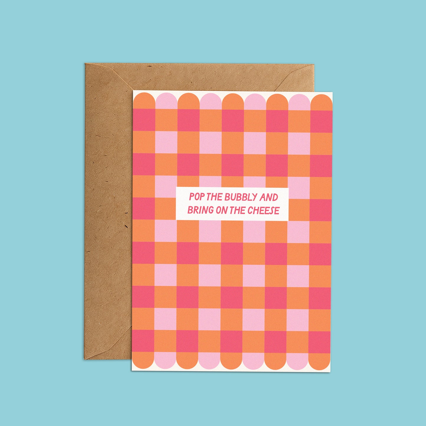 Pop The Bubbles Greeting Card