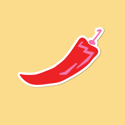 Chilli Vinyl Sticker