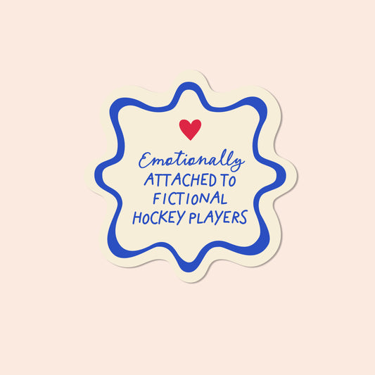 Hockey Players Vinyl Sticker