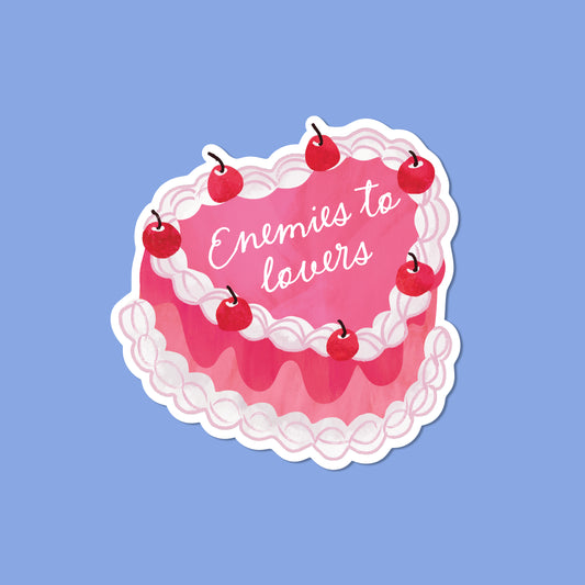 Enemies to lovers Vinyl Sticker