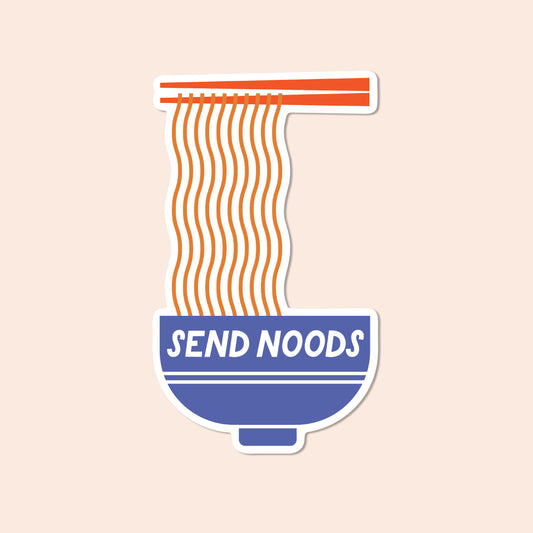 Send Noods Vinyl Sticker