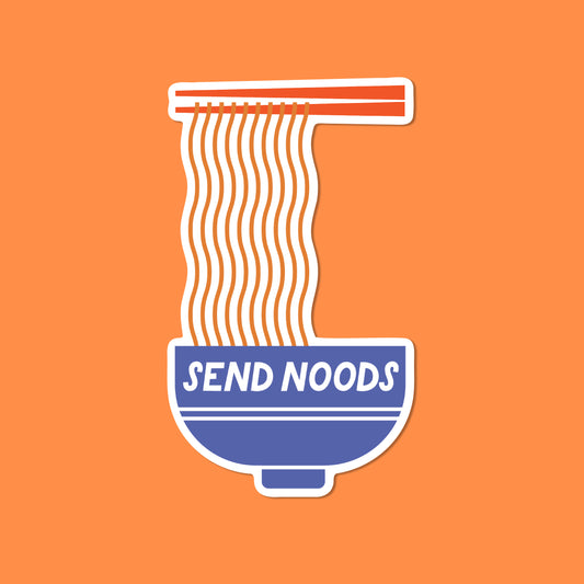 Send Noods Vinyl Sticker