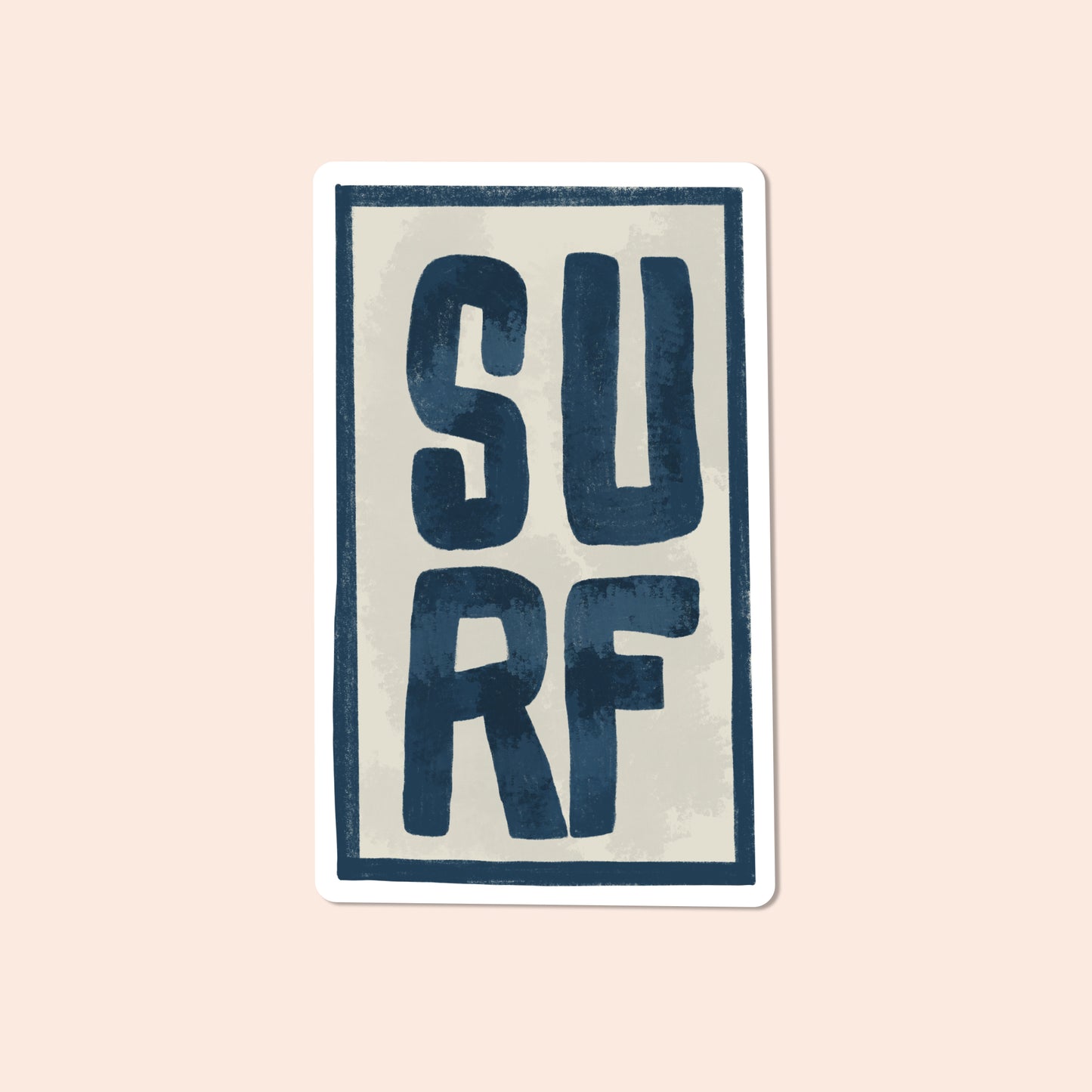 Surf Vinyl Sticker