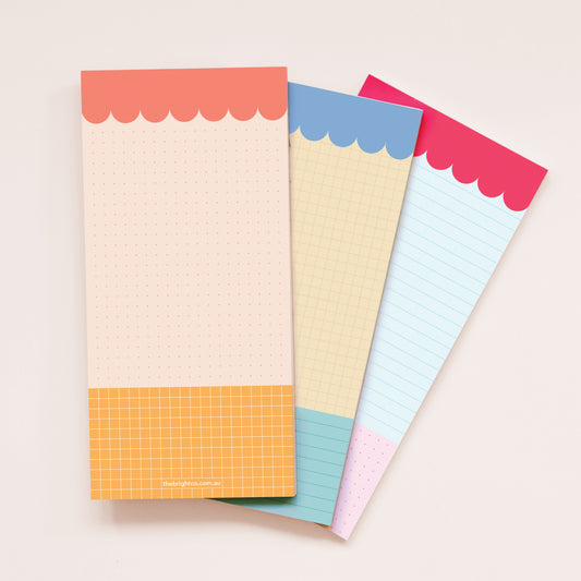 Wave Notepad Pink