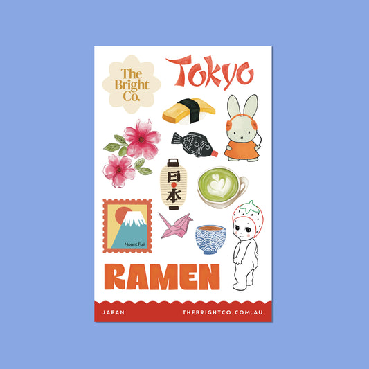 Japan Sonny Sticker Sheet