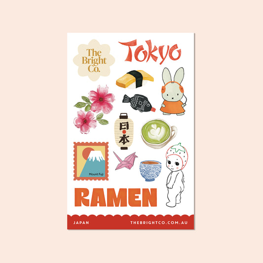 Japan Sonny Sticker Sheet