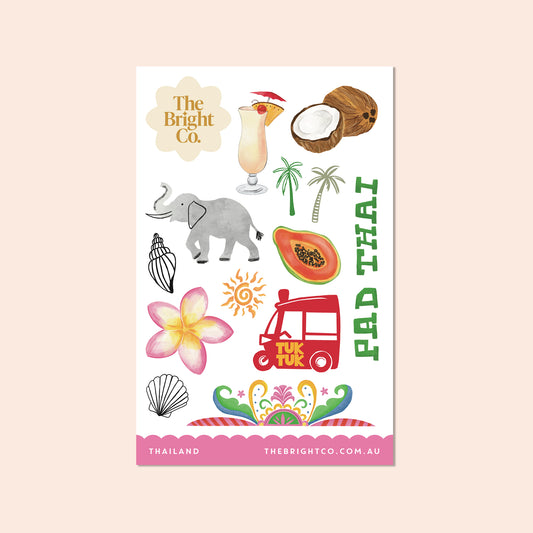 Thailand Papaya Sticker Sheet