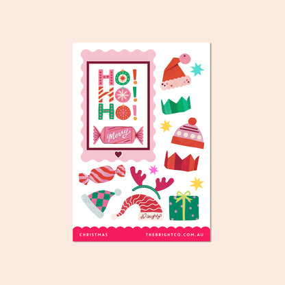 Christmas Sticker Sheet