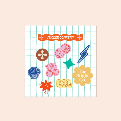 Sticker Confetti Cherries