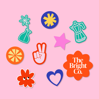 Sticker Confetti Peace