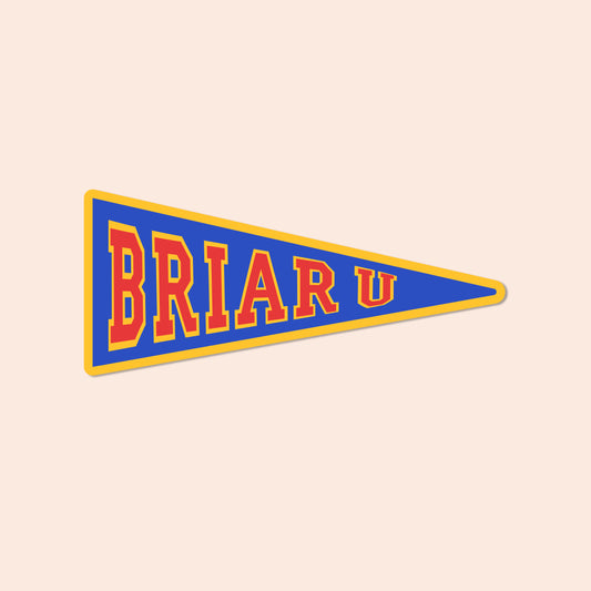 Briar U Vinyl Sticker