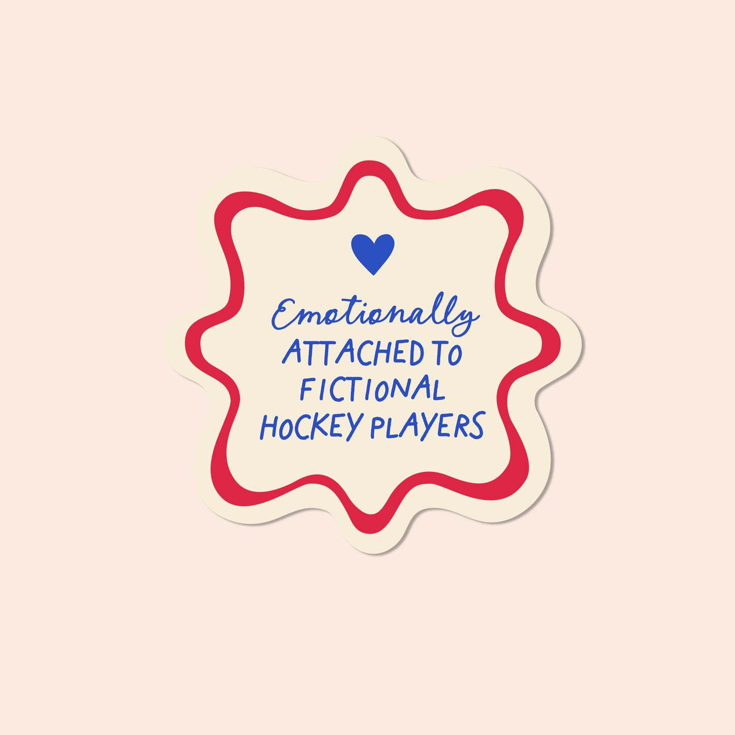 Hockey Players Vinyl Sticker