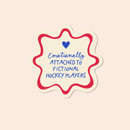 Hockey Players Vinyl Sticker