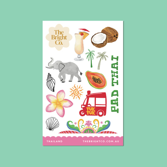 Thailand Papaya Sticker Sheet