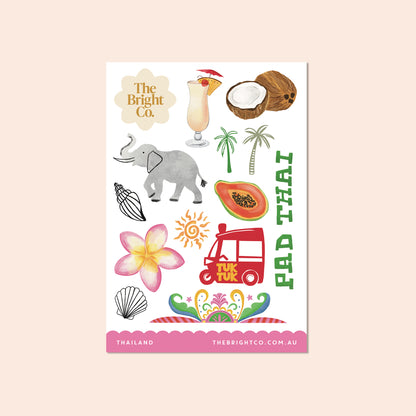 Thailand Papaya Sticker Sheet