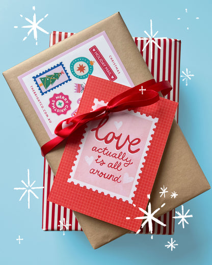 Love Actually is All Around Greeting Card